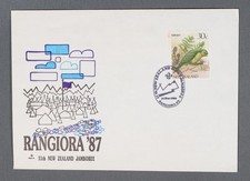 MayfairStamps New Zealand 1987 Rangiora Jamboree Boy Scouts Cover aaw_69479