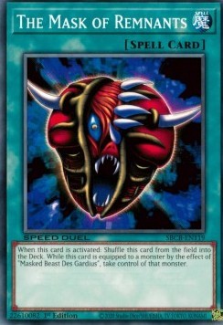 YuGiOh The Mask of Remnants SBCB-EN119 Common Englisch NM 1st