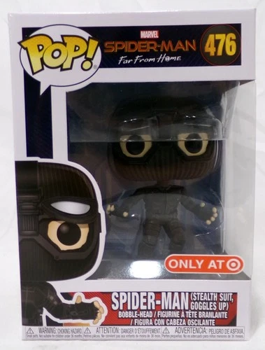 Funko Pop Marvel 476 Spider-Man Stealth Suit Target Exclusive Far From Home