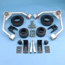3" Lift Kit Front+Rear 2009-2022 Ram 1500 2WD Upper Control Arm+Shock Extender