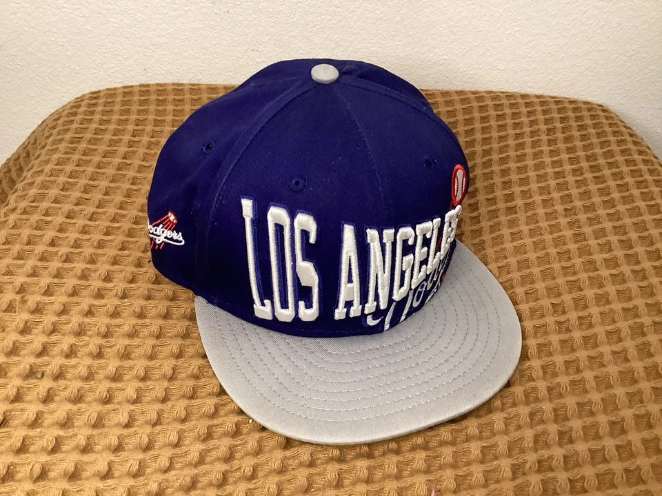 YOUTH New Era LA Dodgers Baseball Cap Strapback Hat Los Angeles MLB Adjustable - Image 2 of 4