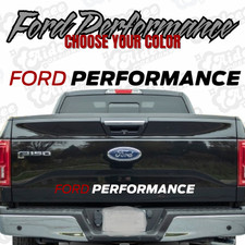 Ford Performance Vinyl Decal Sticker Car Truck Rear Window