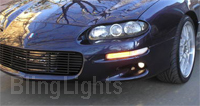 White Led Halo Fog Light Kit For 1999-2002 Chevy Camaro Lamps Z28 Z-28 Ss V6 White Led Halo Fog Light Kit For 1999-2002 Chevy Camaro Lamps Z28 Z-28 Ss V6
