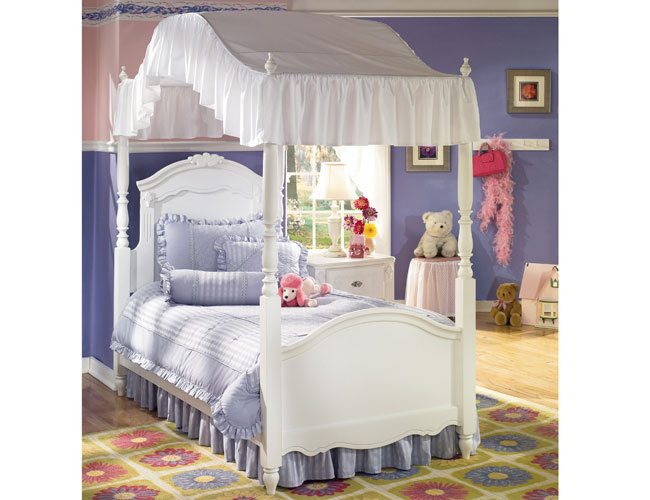 White Lace Bed Canopy Top Twin and Full sizes eBay