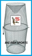 EAGLE CLAW GALVANIZED Crawfish Minnow Bait Trap- Catch Bait- #AMTG