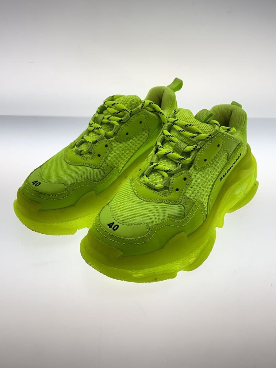 BALENCIAGA Low Top Sneakers TRIPLE S CLEAR SOLE TRAINER 26.5