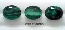 MALACHITE FACTED 18X13 MM OVAL CUT GREAT GREEN COLOR ALL NATURAL SOLD AS EACH
