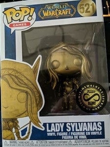 Pop World of Warcraft Lady Sylvanas Gold Blizzcon 2019 Timewalkers Exclusive Pop World of Warcraft Lady Sylvanas Gold Blizzcon 2019 Timewalkers Exclusive