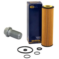Ölfilter SCT SH4030P + Ölablassschraube für Mercedes C Klasse S204 SLK R172 W212