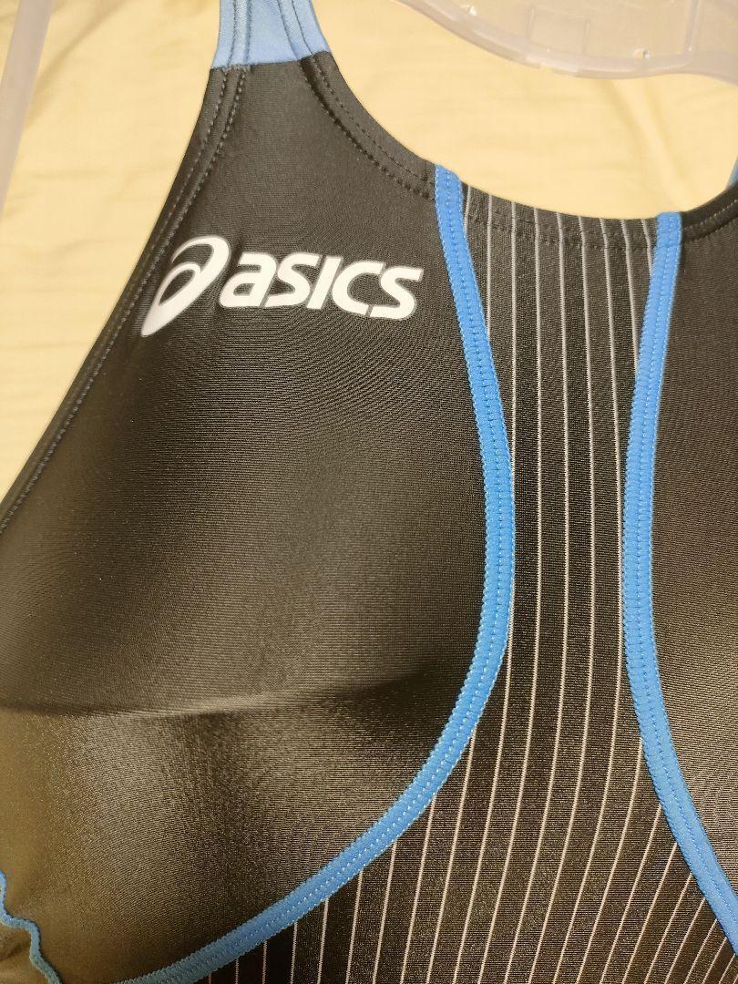 Asics Competitive Womens Swimsuit Tliner Size M Black TLINER 