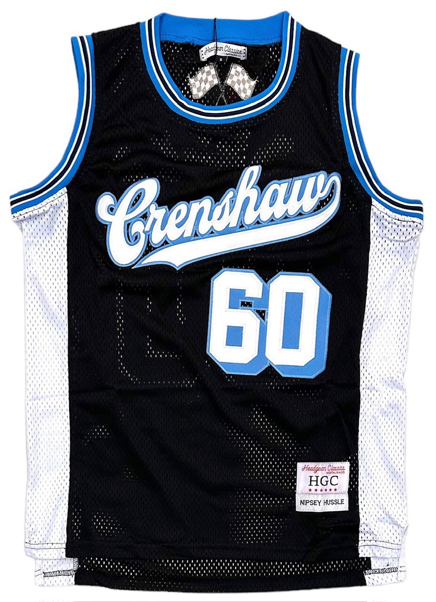 NIPSEY HUSSLE Crenshaw ベースボールユニフォーム LA Nipsey Hussle Crenshaw X Kobe Bryant #8 Men's Headgear