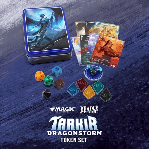 Magic The Gathering & Beadle and Grimm's Tarkir Dragonstorm Token Set :: MTG NEW