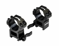 SNIPER® 1" Quick Detach Picatinny Rifle Scope Rings High Profile 2pc 1 Inch
