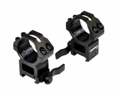 SNIPER  1'' Quick Detach Picatinny Rifle Scope Rings High Profile 2pc 1 Inch