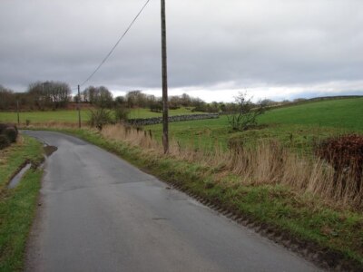 Photo 6x4 Glengap Road Twynholm View NNW from the Glengap Road (Redfield c2008