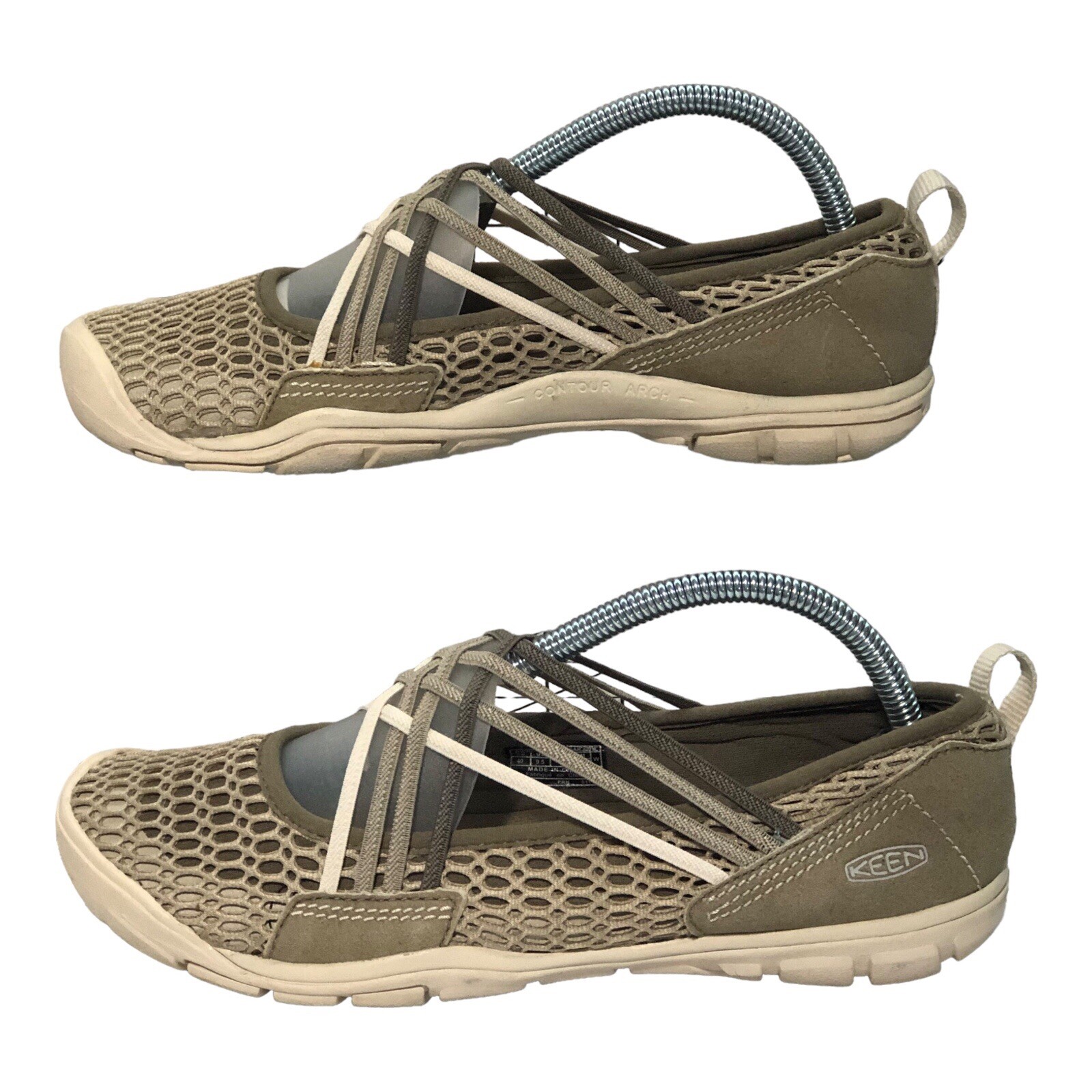 Scarpa da trekking donna KEEN CNX ZEPHYR CRISS CROSS misura 9 5 beige