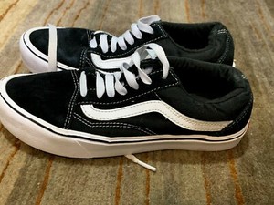 vans old skool black white stripe