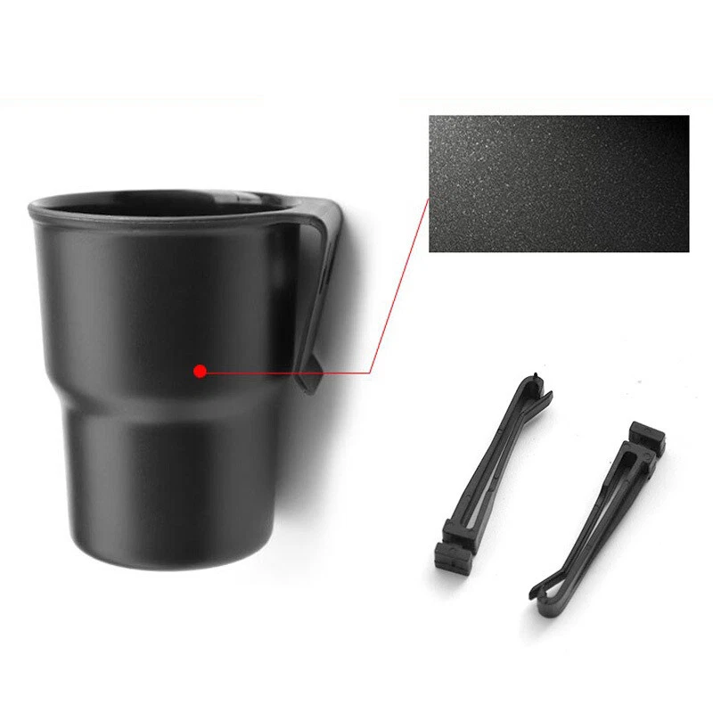 2pcs Car Cup Holder Drink Bottle Air Vent Hanging Door Mount Stand Accessories - Image 3 of 4