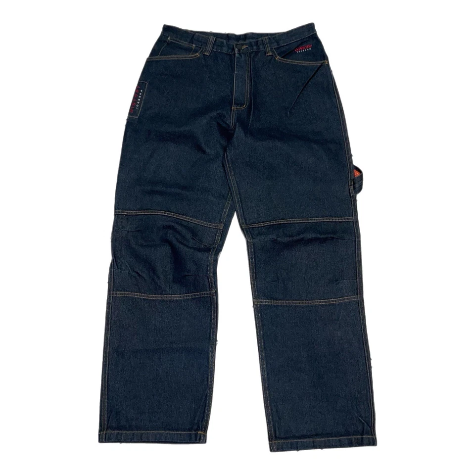 Iceberg History Y2K Baggy Double Knee Denim Size 35 - Image 2 of 4