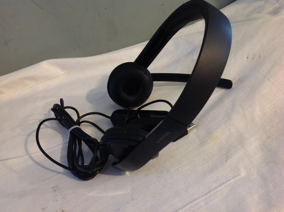 Microsoft-Headset-Mic-1476-USB-For-Zoom-Skype  - Image 4 of 4