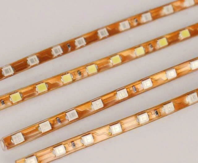 2x Slim 12V Waterproof 4MM Led Strip Lights Car Motorcycle House Decoration Lamp - Image 2 of 4