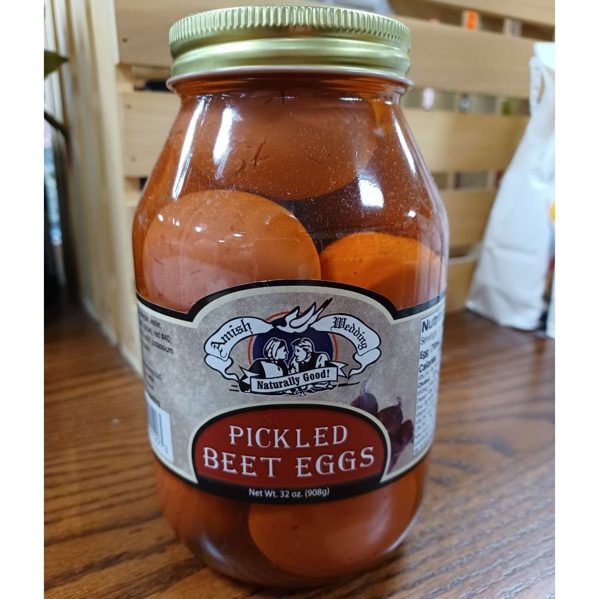 Amish Wedding Pickled Beet Eggs Ready to Eat Amish Recipe USA Made