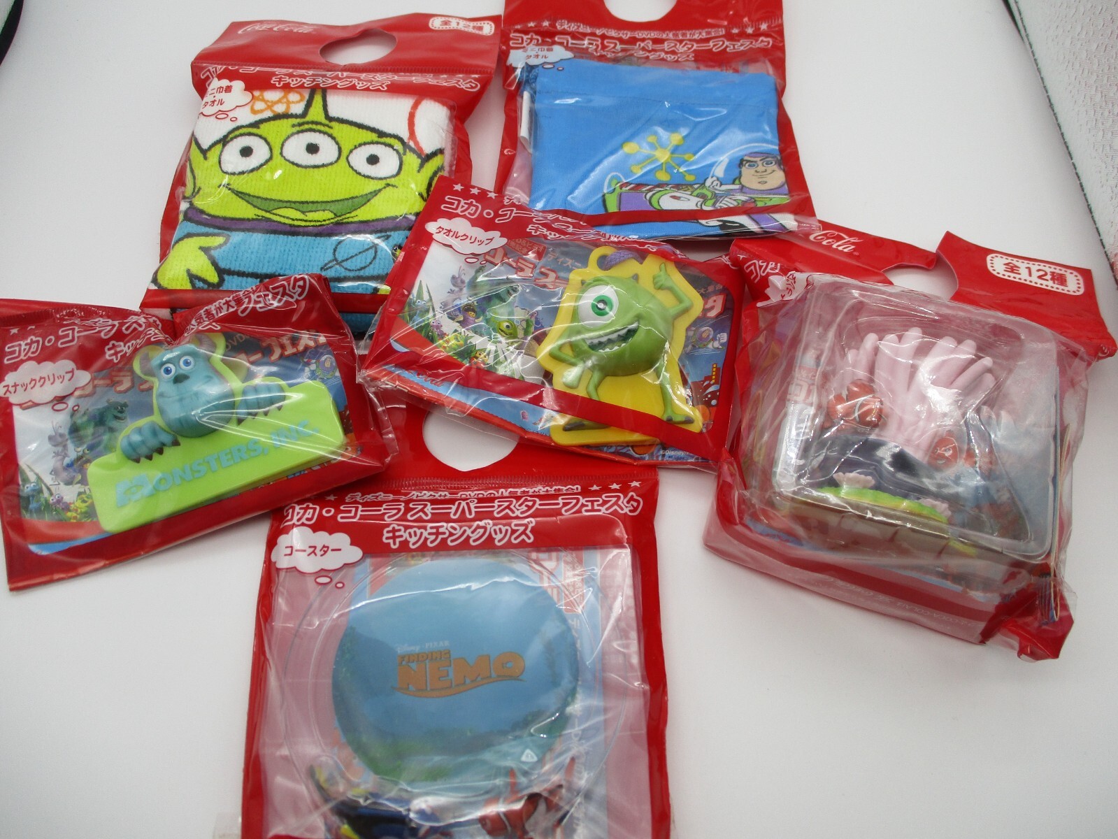 Coaster Clip Rare Set Of 6