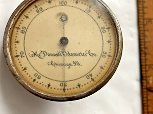 McDonnell Odometer Co. Chicago IL – Antique Gauge – Pre‑1930 – Untested – Rare