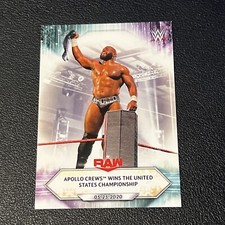 2021 Topps WWE - Raw #78 Apollo Crews