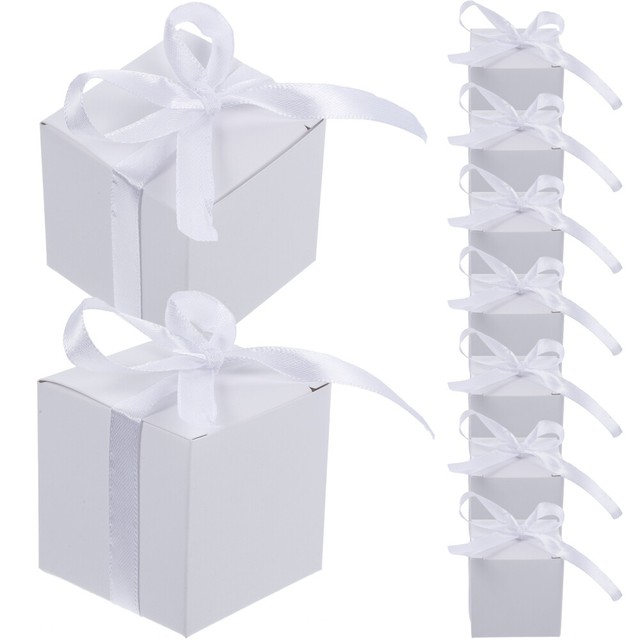 50 Set Chocolate Packing Box Tragbare Süßigkeitenbox Candy-Pack-Box Hochzeitsbev 50 Set Chocolate Packing Box Tragbare Süßigkeitenbox Candy-Pack-Box Hochzeitsbev