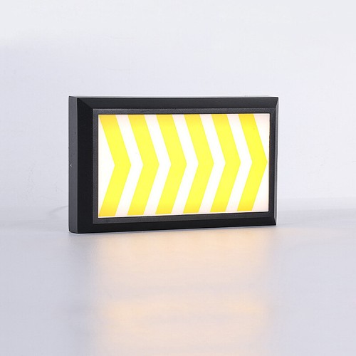 LED Outdoor Signal Light Ramp Arrow Indication Lamp Fixture Waterproof Footlight - Foto 8 di 28