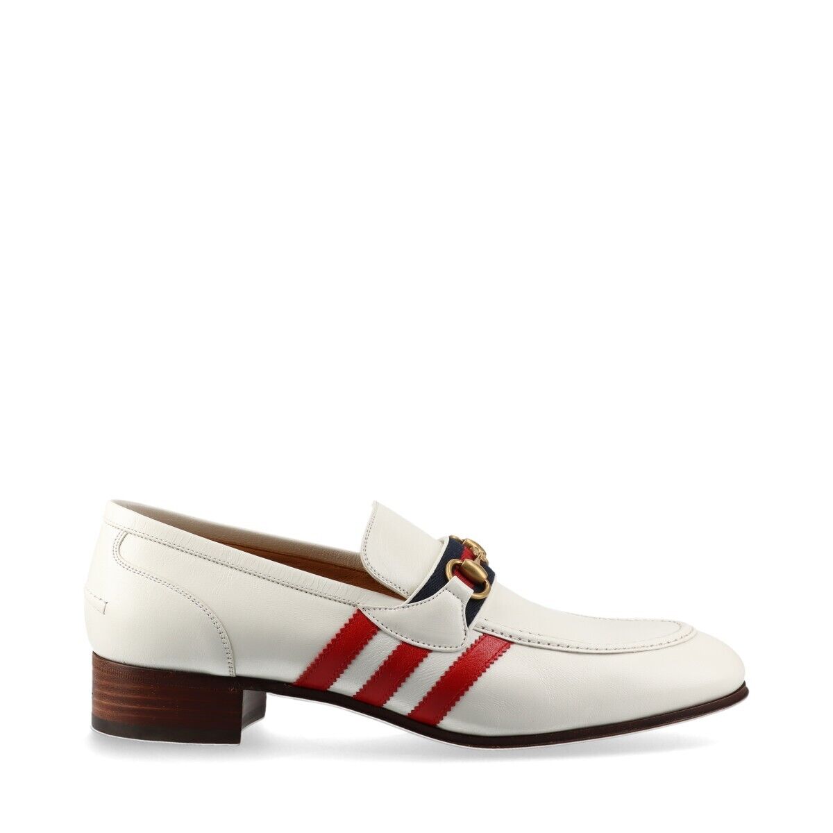 Gucci x Adidas Leather Loafer UA10 1/2 Men's White x red Gucci x Adidas Leather Loafer UA10 1/2 Men's White x red