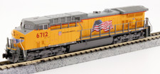 KATO 1767039 N SCALE AC4400CW Union Pacific "Flag" 6712 DC, DCC READY 176-7039