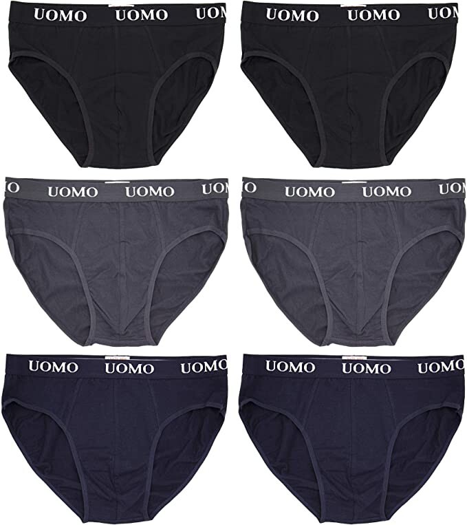 3 Slip uomo Primal cotone bi-elasticizzato con elastico interno