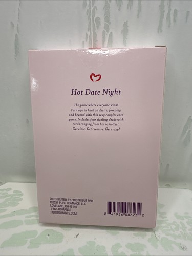 Pure Romance - Feel Alive - Hot Date Noche Parejas Juego de Cartas Previo - Imagen 2 de 2