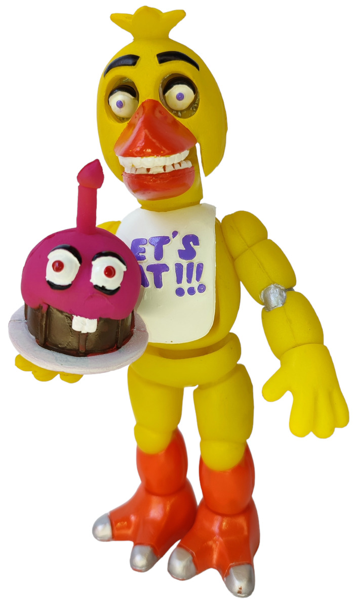 FNAF Five Nights At Freddy´s Chica 8 Animatronics mexican toy action figure