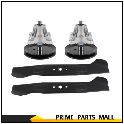 46'' Deck Spindle Blade Kit fits MTD Lt46 LX46 Deck 918-06977A 742-04244A