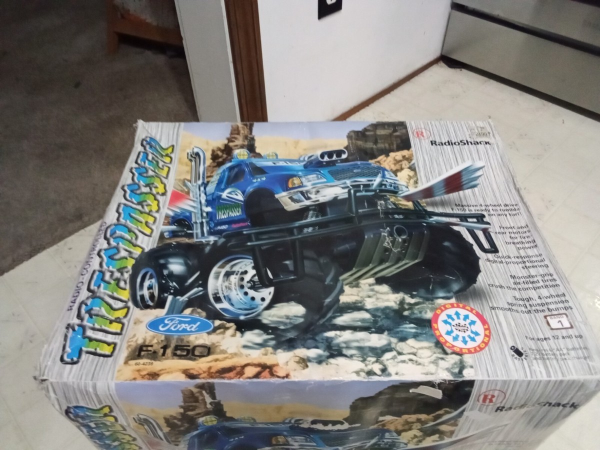 VTG Radio Shack Trespasser 4x4 F-150 Truck Dual Motor 4WD 1/8th