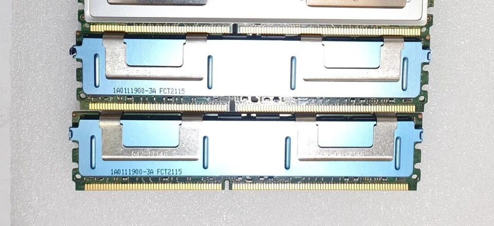 2x 8Gb 16Gb HP MT36HTF1G72FZ-667C1D4 73kh7p1 398709 memorie ecc Server memoria - Immagine 3 di 3