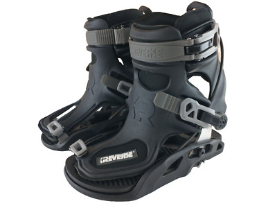 Reverse Sports Size 4-7 Step In Chassis Bindings for Ice Inline or Quad Skates