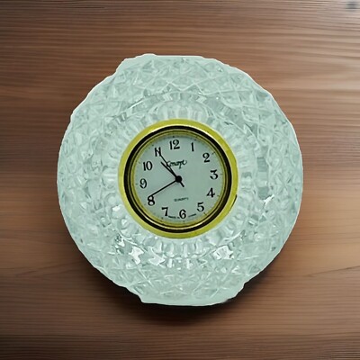 Cristal D'arques Fonteney Quartz Crystal Clock (CK)