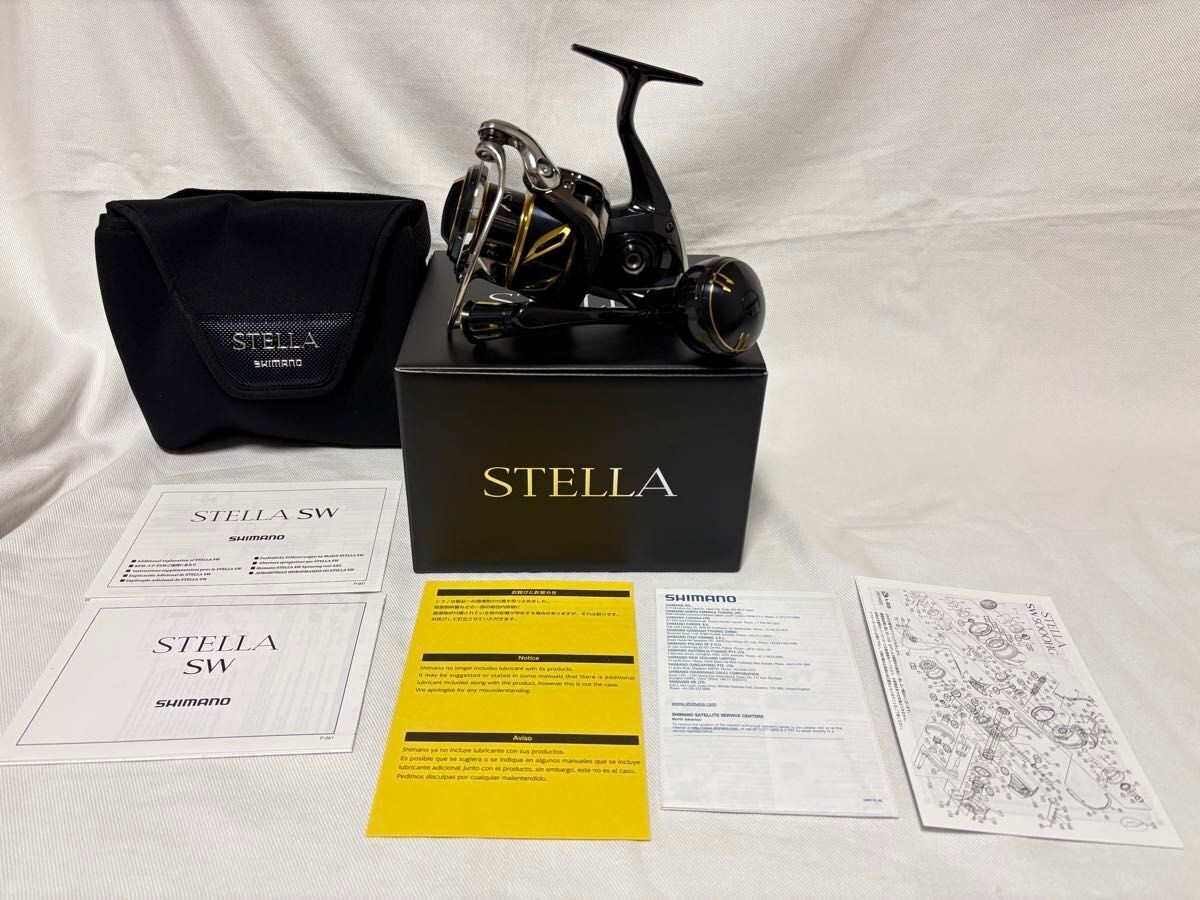 Shimano 20 STELLA SW 6000HG 5.7 Spinning Reel New Item