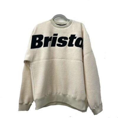 Bristol FCRB-222045 F.C.Real Bristol BOA FLEECE BIG LOGO CREWNECK  