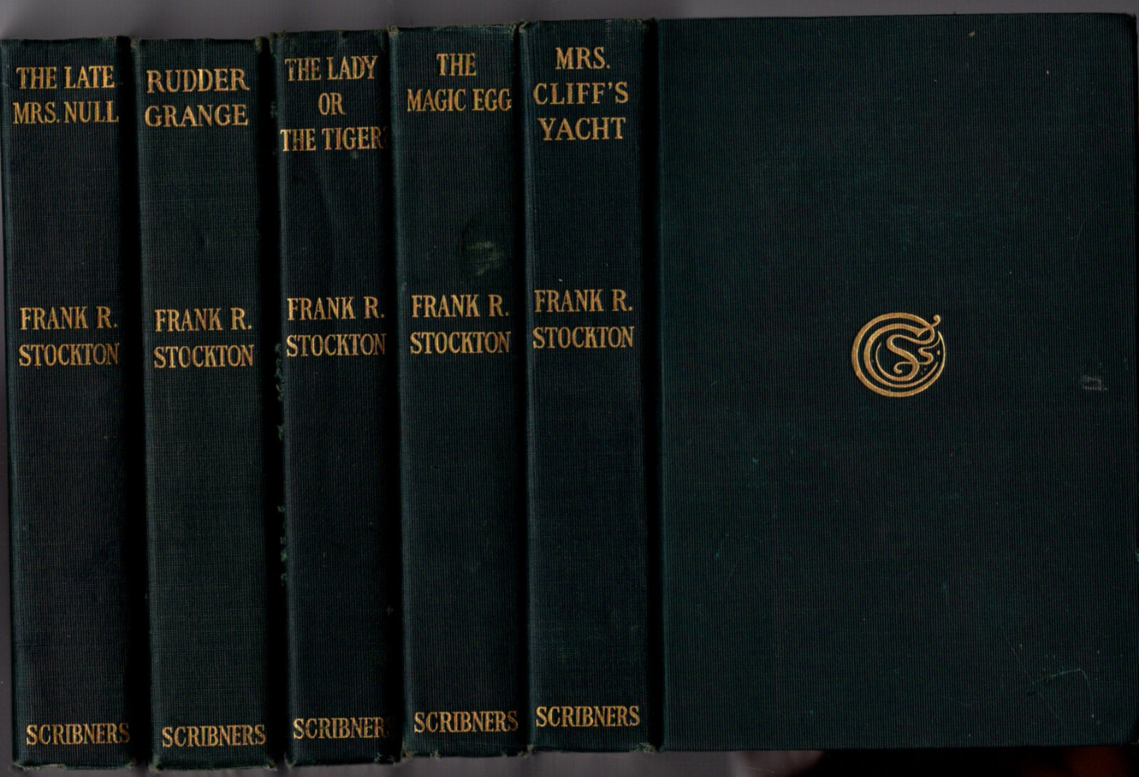 SALE:  Set of 5 volumes by FRANK STOCKTON Illustrated Editions