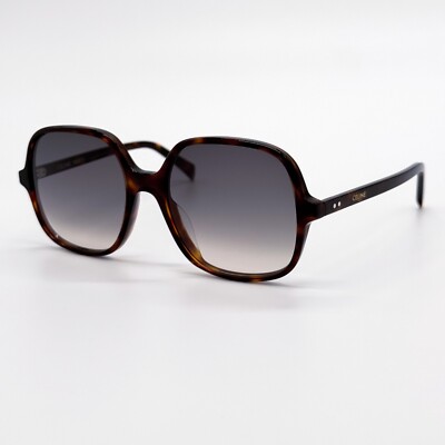 NEW CELINE CL 40244U 52F WOMEN HAVANA SUNGLASSES CELINE