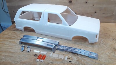 3D Printed RC CAR 80s Chevy S-10 Blazer SUV Truck 1/10 Body PLA