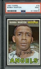 1967 Topps #79 Bubba Morton - PSA 9
