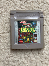 Teenage Mutant Ninja Turtles Fall of the Foot Clan Nintendo Game Boy