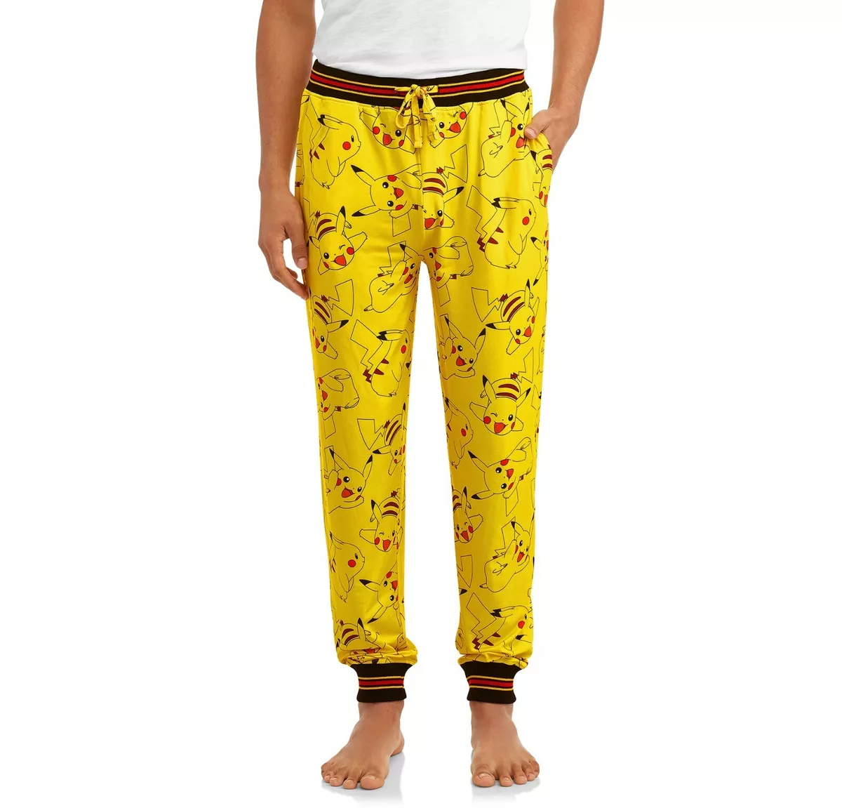 NEW Pokemon Mens Pajama Pants Size S M L XL XXL 2XL Joggers Pikachu Women  Lounge