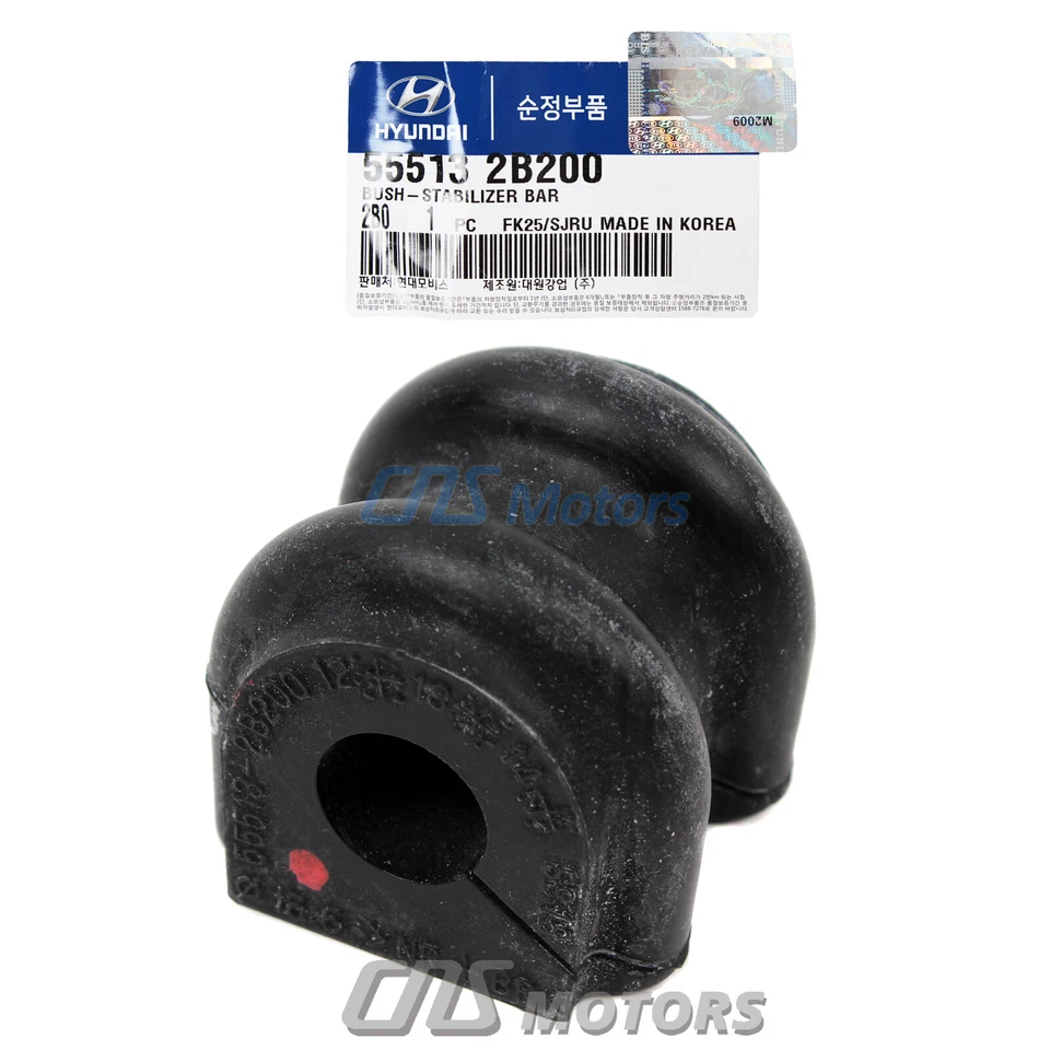 GENUINE Rear Stabilizer Bar Bushing 2PCS for 07-12 Santa Fe Veracruz 555132B200 Foto 3 de 4